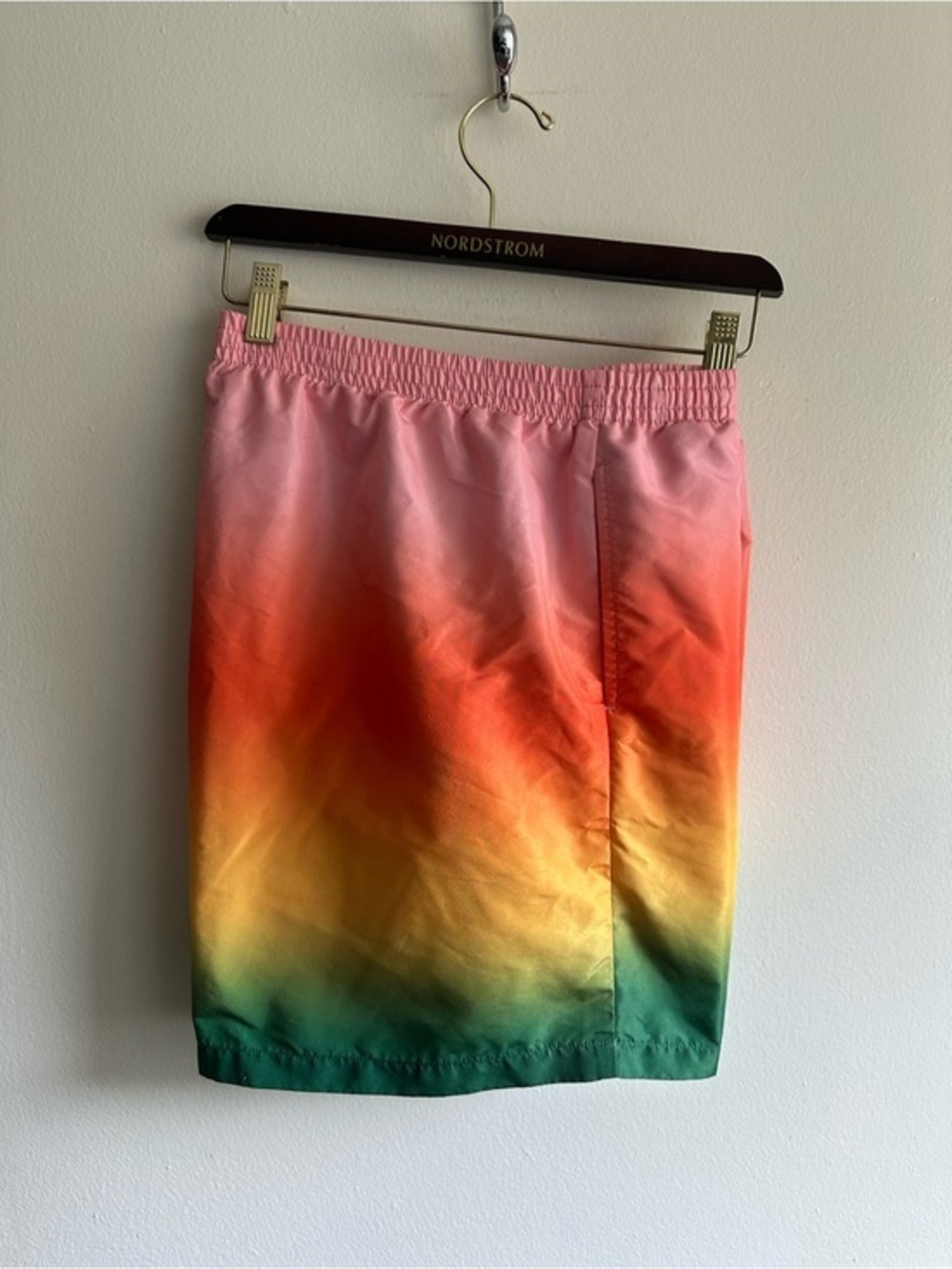 Casablanca Ombre Silk Nylon Tennis Short US XXL